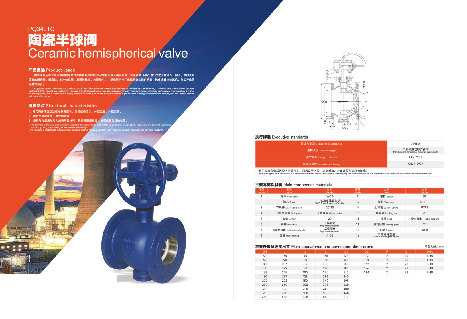 CERAMIC & LINED VALVES TOT-18