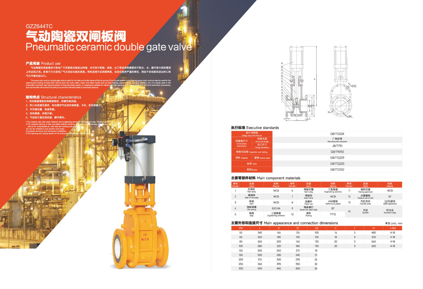 CERAMIC & LINED VALVES TOT-19