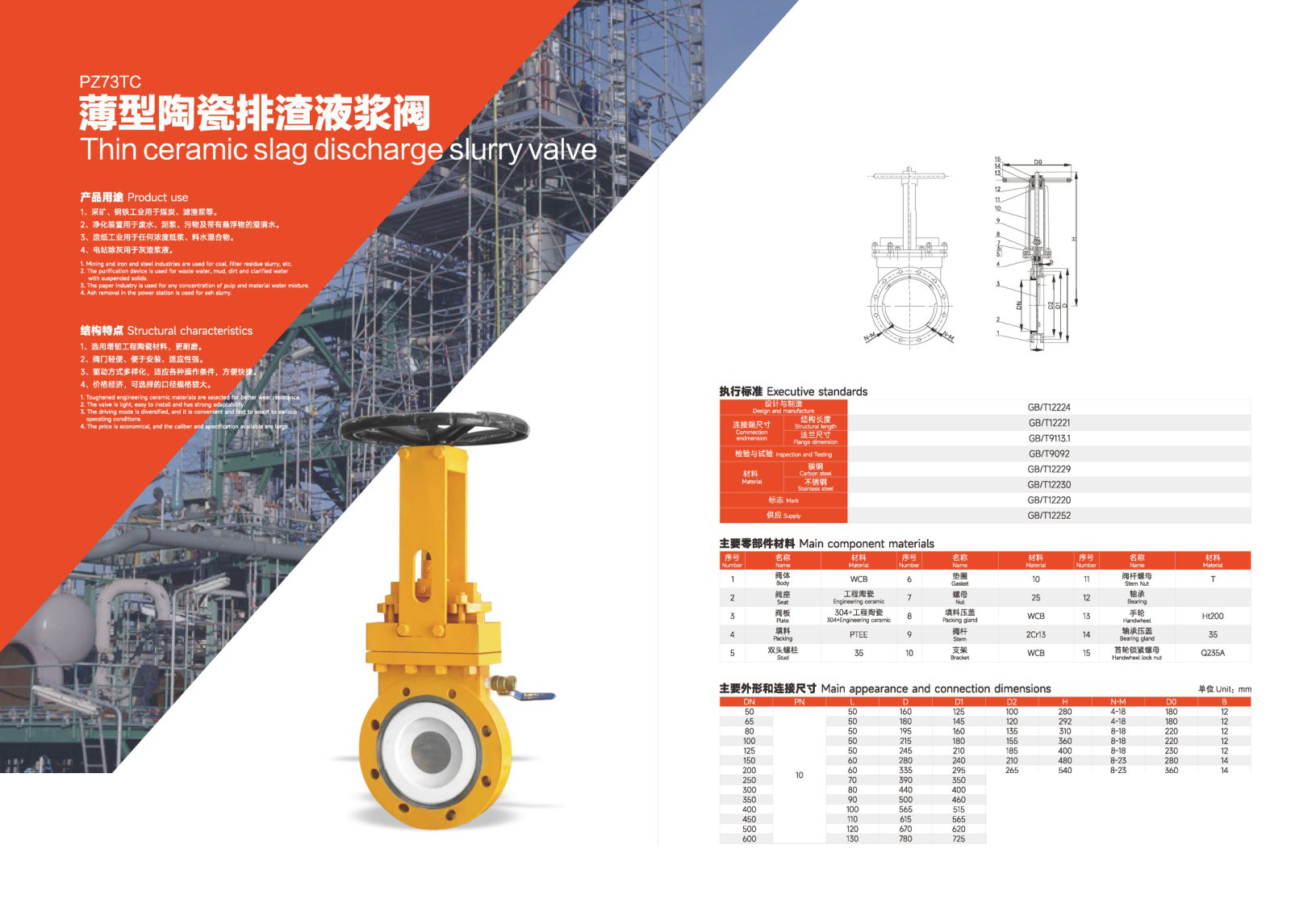 CERAMIC & LINED VALVES TOT-26