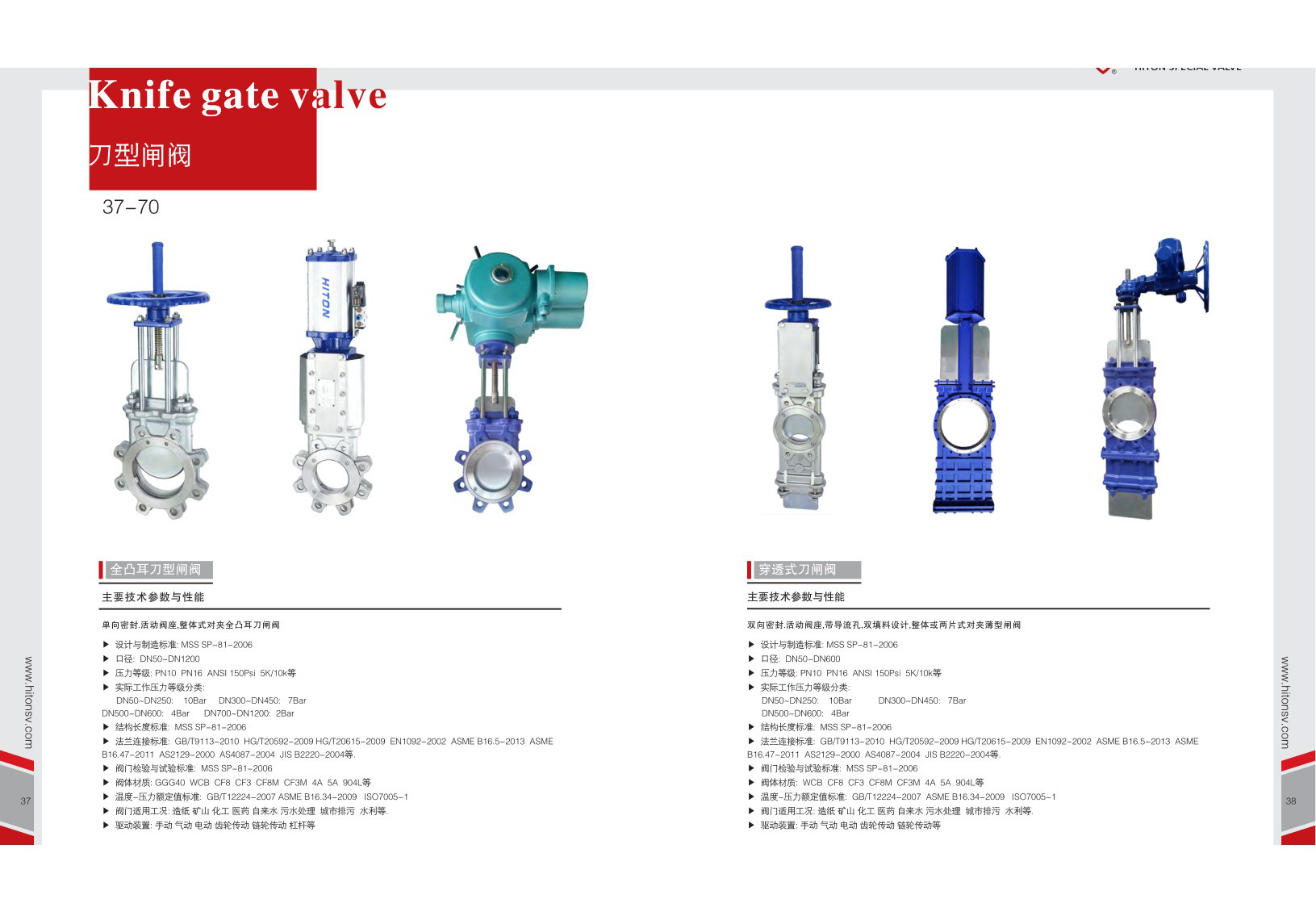 INDUSTRIAL SPECIAL VALVES TOT-43