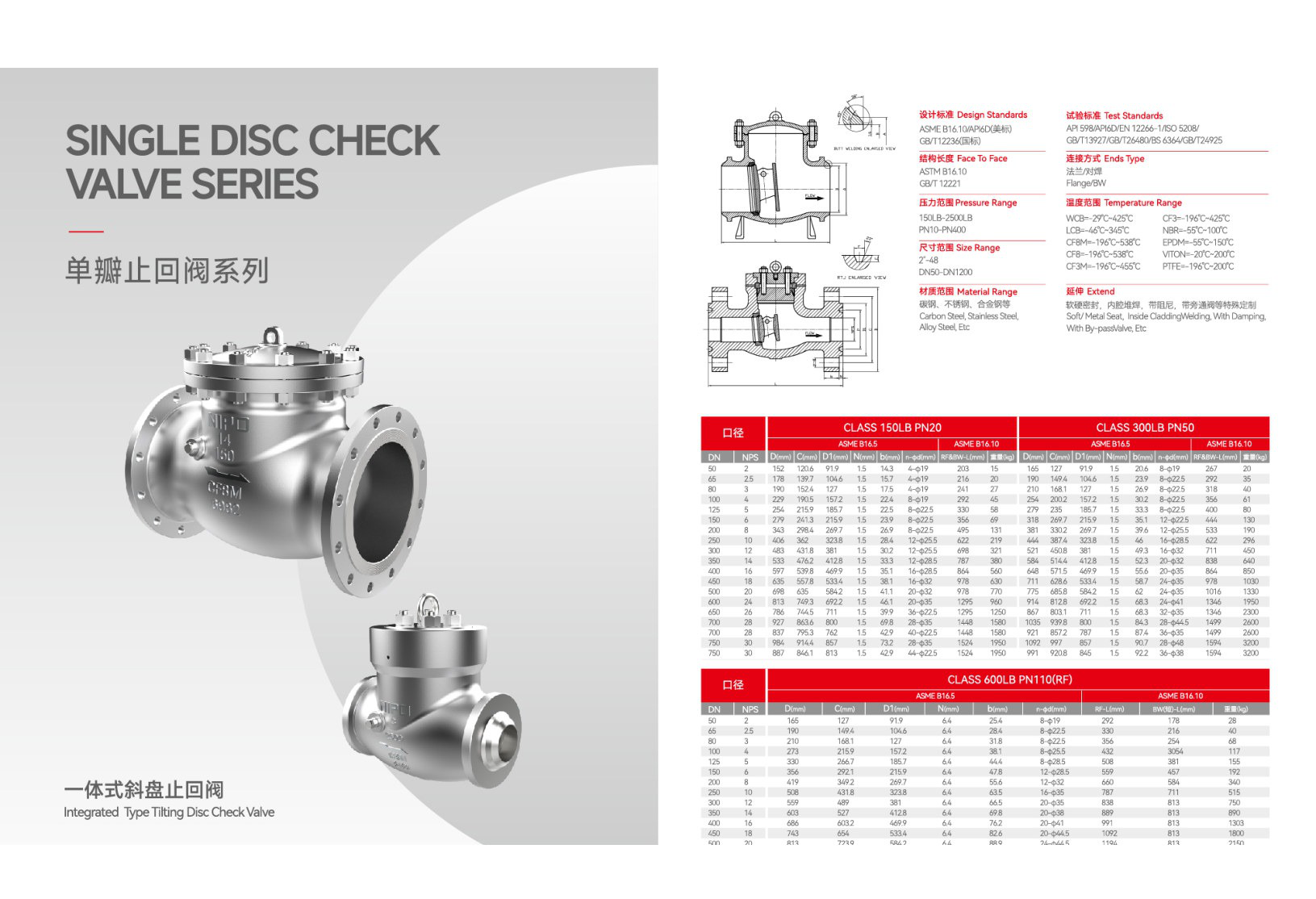 CHECK & INDUSTRIAL VALVES TOT-66